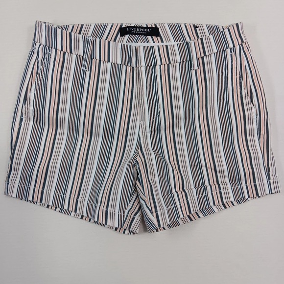 Liverpool LA Size 4 Pants  MultiColor Stretch Slim High Rise‎ with Pockets - Picture 1 of 10